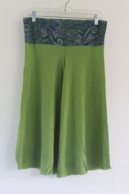 Green Lace Pirouette Pants