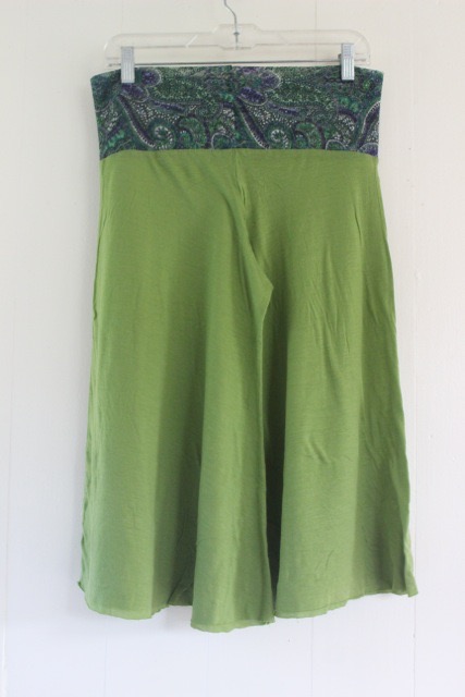 Green Lace Pirouette Pants
